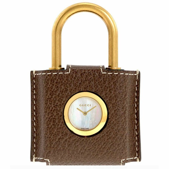 Gucci Constance Watch YA150501 Padlock Bag Charms for sale online eBay