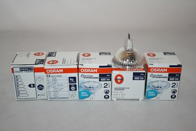 5x OSRAM Reflektorlampe Decostar 51S 50W 44870 WFL Halogenlampe GU5.3 12V(10154)