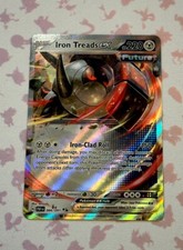 Pokemon Paldean Fates Iron Treads EX 66/091 NM