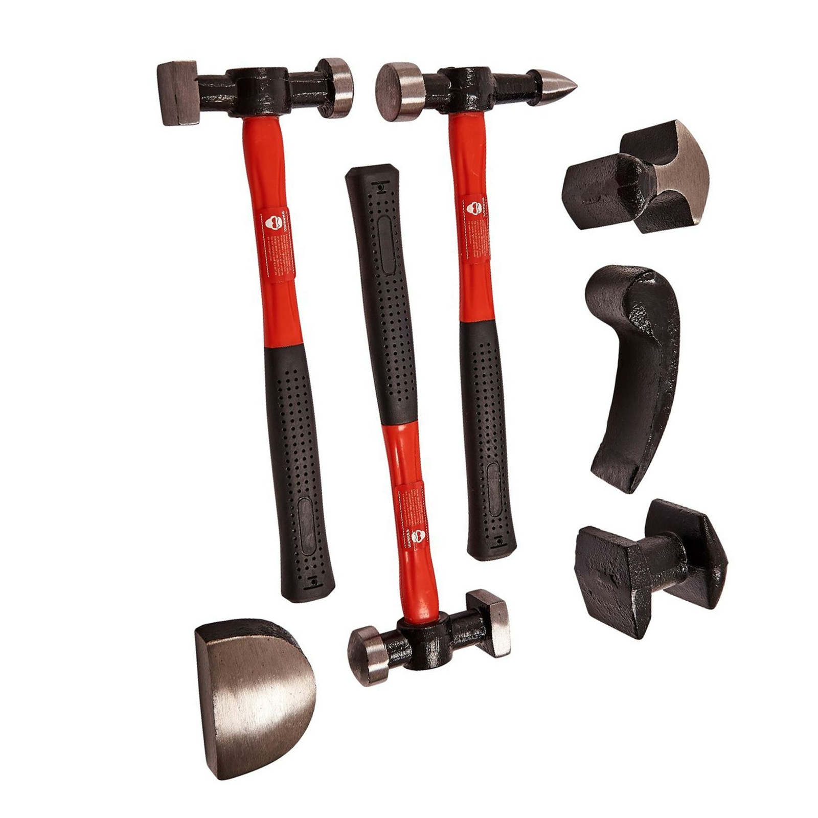 Amtech Fibre Car Panel Auto Body Repair Dent Tool Kit 7pc Body Beating