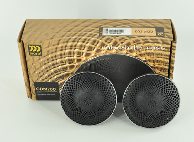 MOREL CDM700 HIGH-END SLIM-FLAT MIDRANGES SOFT-DOME 2.1'' BRAND NEW, GENUINE KIT