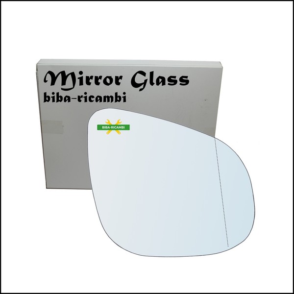 Glas RüCkspiegel AsphäRisch Seite Dx-Passeggero FüR Renault Kangoo II ( Kw /-image