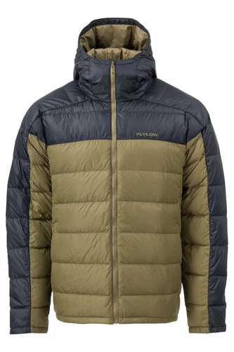 Flylow General's Down Men's Winter Jacket, Capers/Black, Large