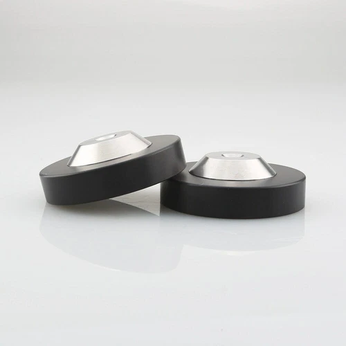 Almohadilla de base de piso 4 piezas de aislamiento de altavoz de grafito inoxidable de 39 x 13 mm - Imagen 7 de 10