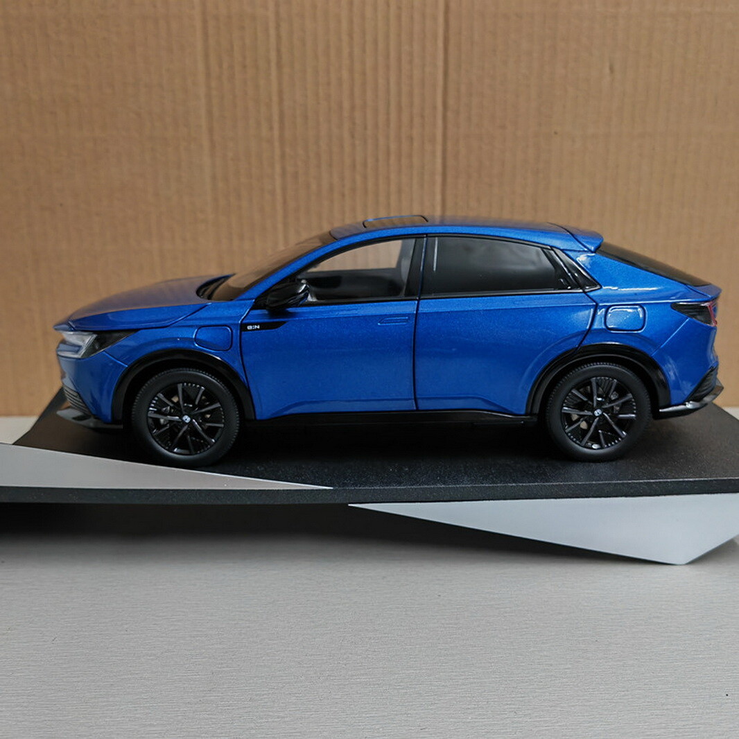 1/18 Scale Honda e:NP2 2024 Blue Diecast Car Model Toy Collection