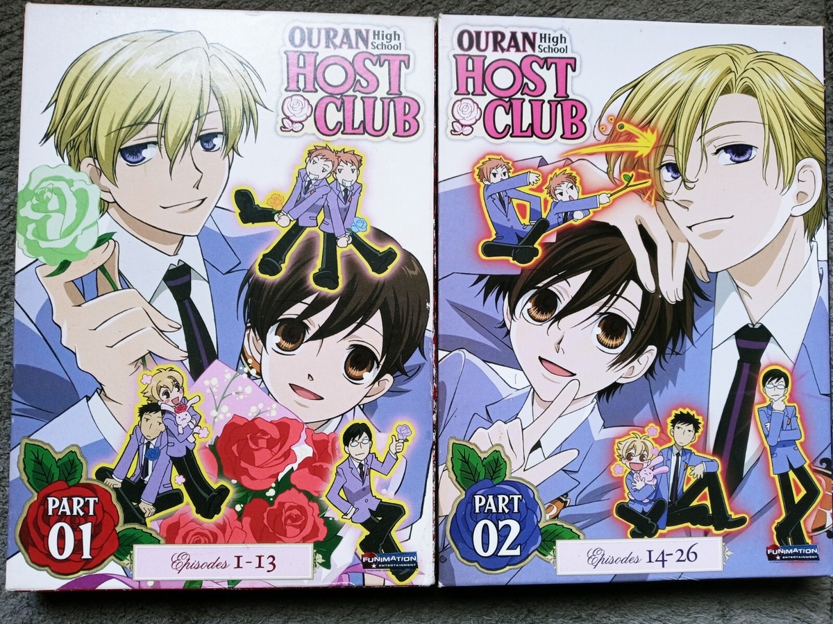 【中古】 （DVD）　OURAN High School HOST CLUB THE COMPLETE SERIES - 26EPISODES ON 4DISC 輸入盤 Ouran High School Host Club (DVD, 2012, 4-Disc Set) for sale