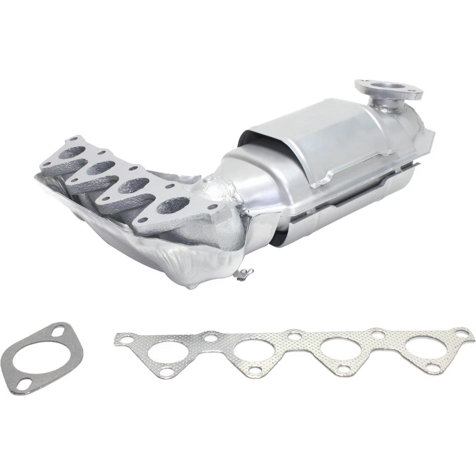 Nuevo convertidor catalítico con colector de escape para Hyundai 01-05 Accent Foto 3 de 4