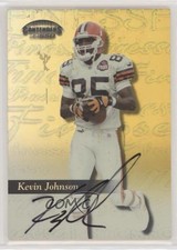 1999 Playoff Contenders SSD Finesse Gold Missing Serial Number Kevin Johnson 0q3
