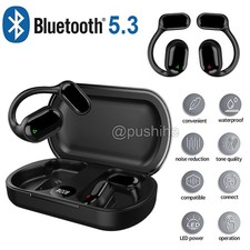 Wireless Bone Conduction Headphones Bluetooth 5.3 Wireless Headset Earbuds Kit