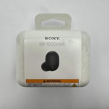 New Sony WF-1000XM6 Noise Cancelling Wireless Earbuds Black WF-1000XM6