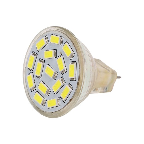 (12V 3W White Light 6000K)6Pcs GU4 LED Bulb 270LM 15LED Energy Saving Light - Picture 2 of 22
