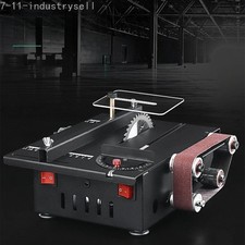 Piccola sega da tavolo taglierina piccola levigatrice a nastro casa mini scrivania