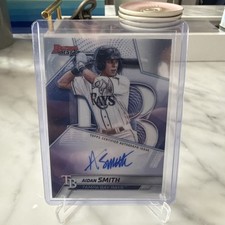 Aidan Smith Bowman's Best AUTO On Card Rays Prospect Best Of 2025