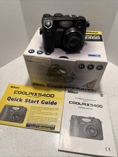 Nikon Coolpix 5400 Digital Camera - Works, Missing Accessories