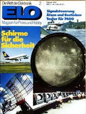ELO Magazin Einzelhefte 1979–1986 Auswahl Vintage Elektronik Magazin