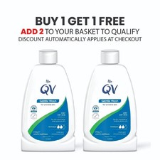 QV Gentle Wash For Very Dry Sensitive Skin 250ml- Buy-1 Get-1 FREE