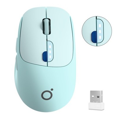 EWEADN Q5 Wireless Mouse, Bluetooth & 2.4G Quiet Computer Mouses with Battery...