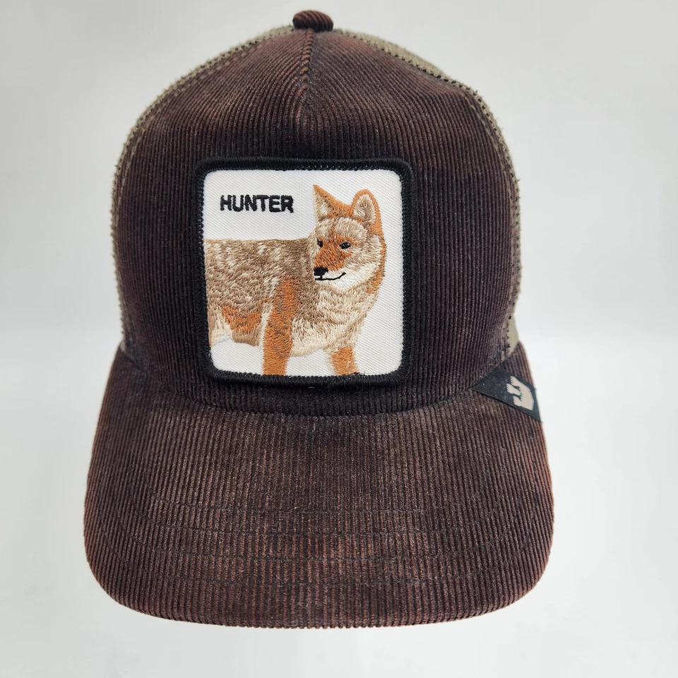 Бейсболка Goorin Bros Trucker Hat THE HUNTER 101 Coyote коричневая вельветовая один размер - Изображение 3 из 4