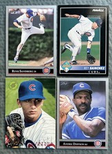 Ryne Sandberg 92, Rey Sanchez 'RC' 92, Jason Peterson 'DP' 95, Andre Dawson 92