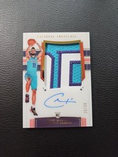 2019-20 Panini National Treasures Cody Martin Rookie Patch Auto RWB 10/30
