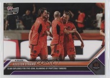 2023 Topps Now MLS Purple /25 Houston Dynamo #176 6ns