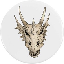 Button Pin Anstecker "Drachenschädel" (BB046266)