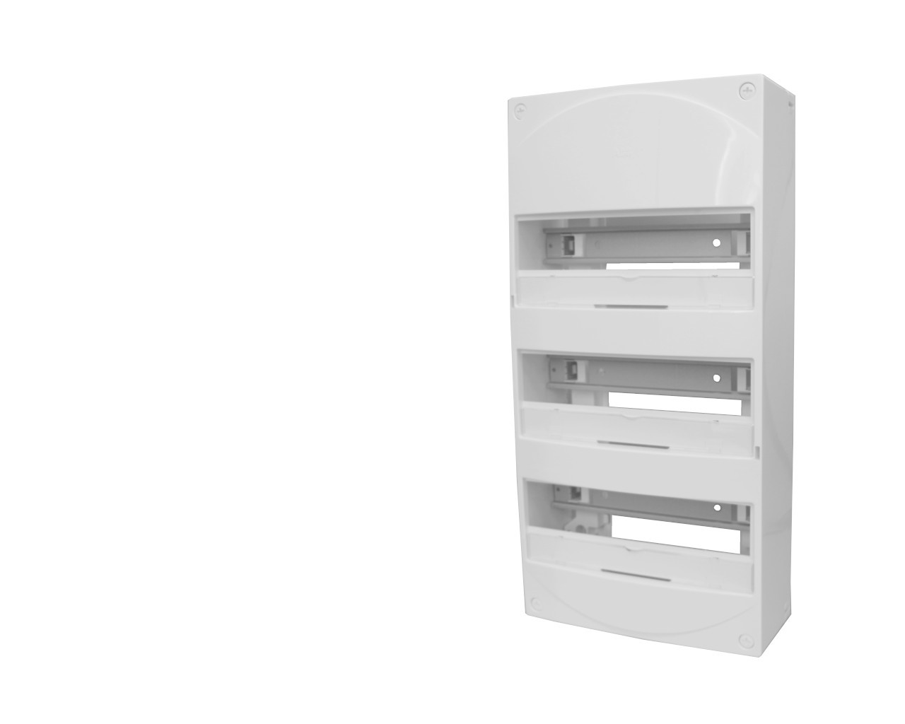 ABB Galeo13 coffret apparent 3 rangees rail DIN metal entraxe standard 125mm
