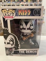 "BeschäDigter Zweiter Kiss The Demon 3,75\" Pop Rocks Vinyl Figur Funko 04"