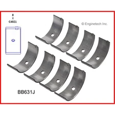 Enginetech Engine Connecting Rod Bearing Set BB631J.50;