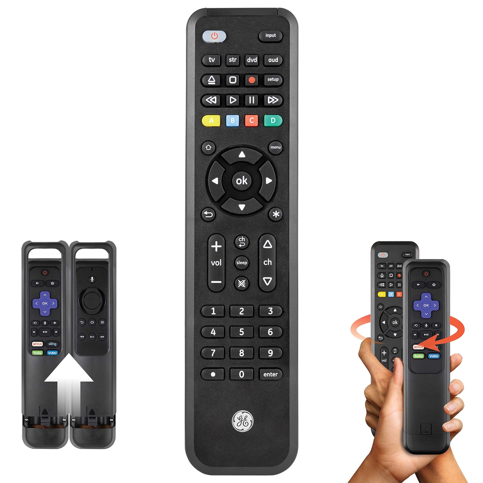 Control With Roku Or Fire Tv Compartment