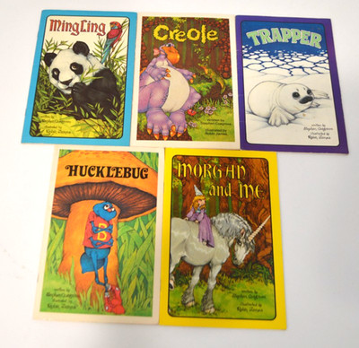 Lot of 5 Stephen Cosgrove Serendipity Books Paperback Morgan & Me Creole Trapper