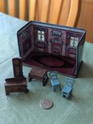 Marx Vintage Tin Litho Living Room Newlyweds Home Town Series 1930s — photo 1