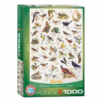 Eurographics Puzzle VöGel, Tierwelt, Birds, 1000 Teile, 68 X 48 Cm, 6000-1259
