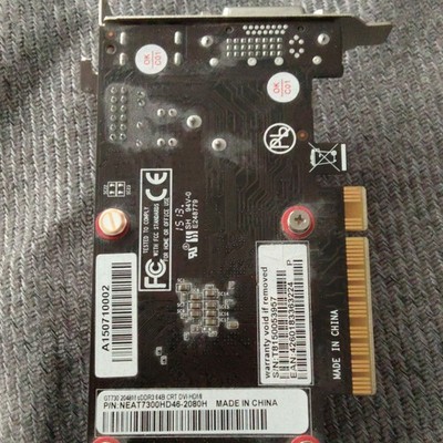 ZOTAC NVIDIA GeForce GT 730 2GB SDDR3 PCIe x16 Grafikkarte DVI HDMI