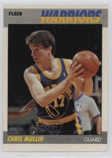 1987-88 Fleer Chris Mullin #77 HOF 3s8