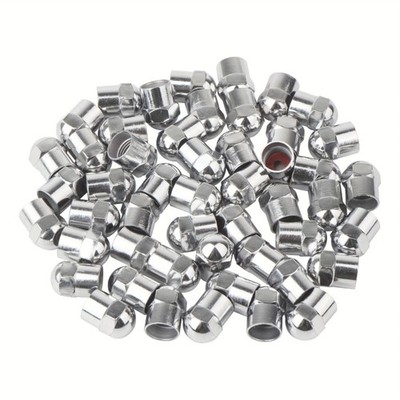100Pcs Car Tyre Air Pressure Caps Car Wheel Tire Valves Stem Caps Tire Accessory
