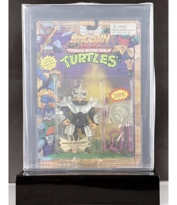   Vintage 1994 TMNT SHOGUN SHREDDER Graded AFA 75 Purple Playmates  