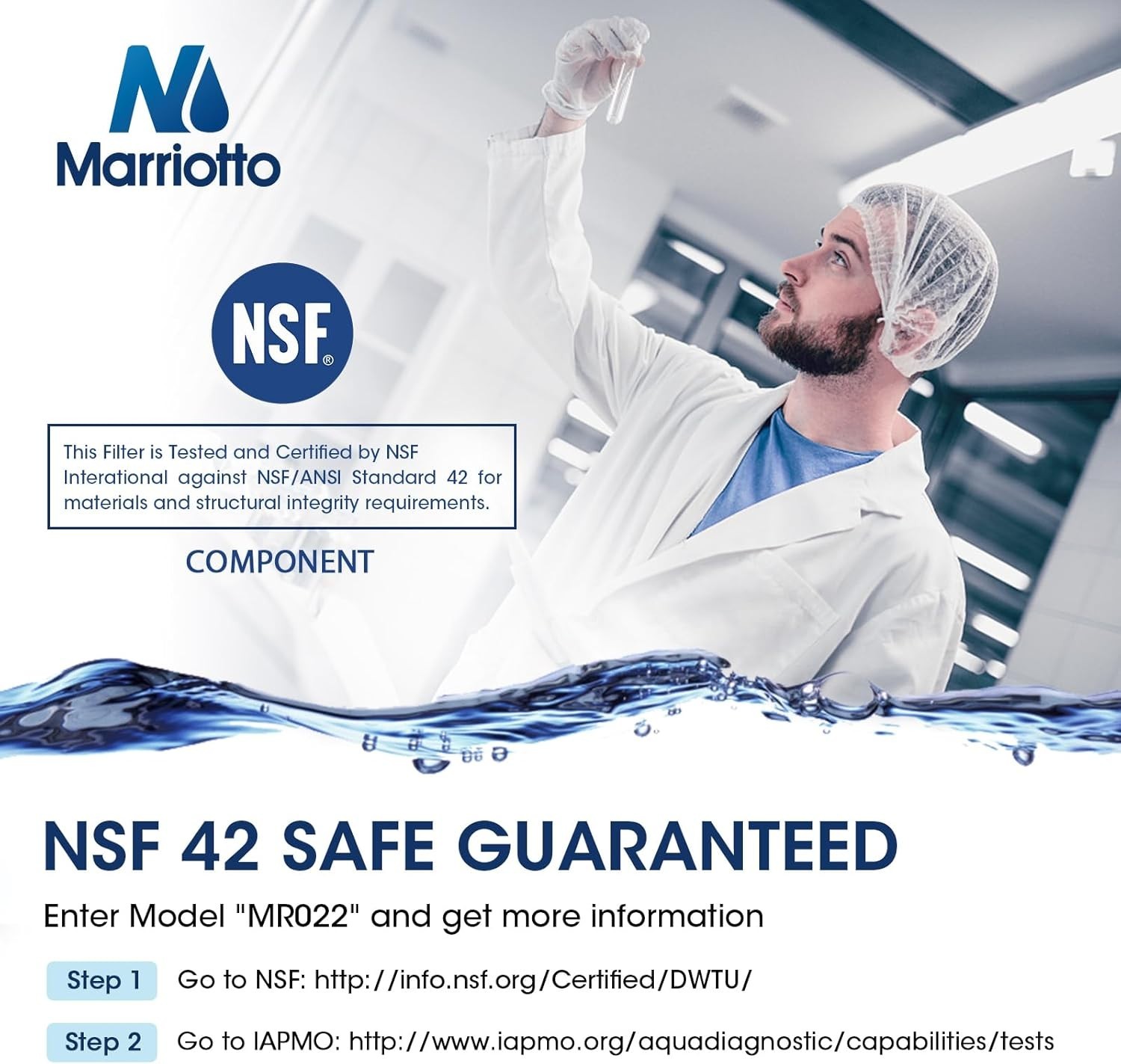 MARRIOTTO EPTWFU01 Water Filter Replacement, Compatible with Frigidaire EPTWFU01