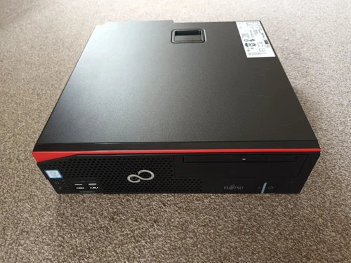 Fujitsu Windows 10 64bit PC I3 6ª Generación 3.7Ghz 8GB 500GB DP/DVI Video DVD - Imagen 1 de 8