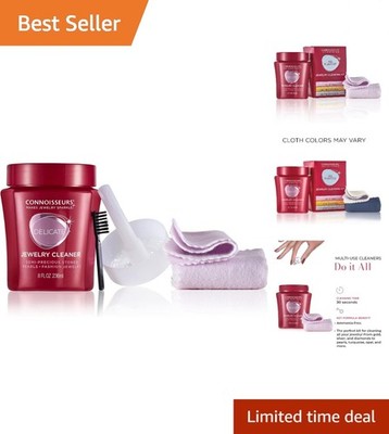 Jewelry Cleaner Solution Safely Clean All Jewelry Gold Silver Diamonds Stones