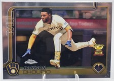 2025 Topps Chrome Jackson Chourio #262 Brewers