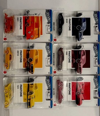[In Stock] Hot Wheels 2026 Pantone Silver Series Complete Set of 6  New & Sealed