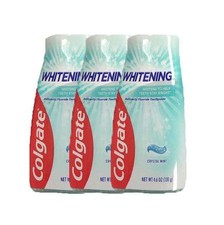 Colgate Whitening Crystal Mint Liquid Toothpaste Pack of 3 4.6 Ounce 1.15 per gallon