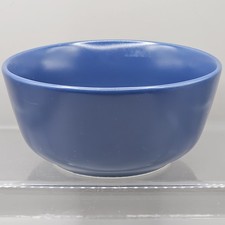 IKEA DINERA Suppen-Müslischalen matt dunkelblau Steingut (10866)