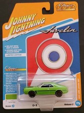 Johnny Lightning Classic Gold 1969 AMC Javelin Green 1:64 Scale 2025 R2