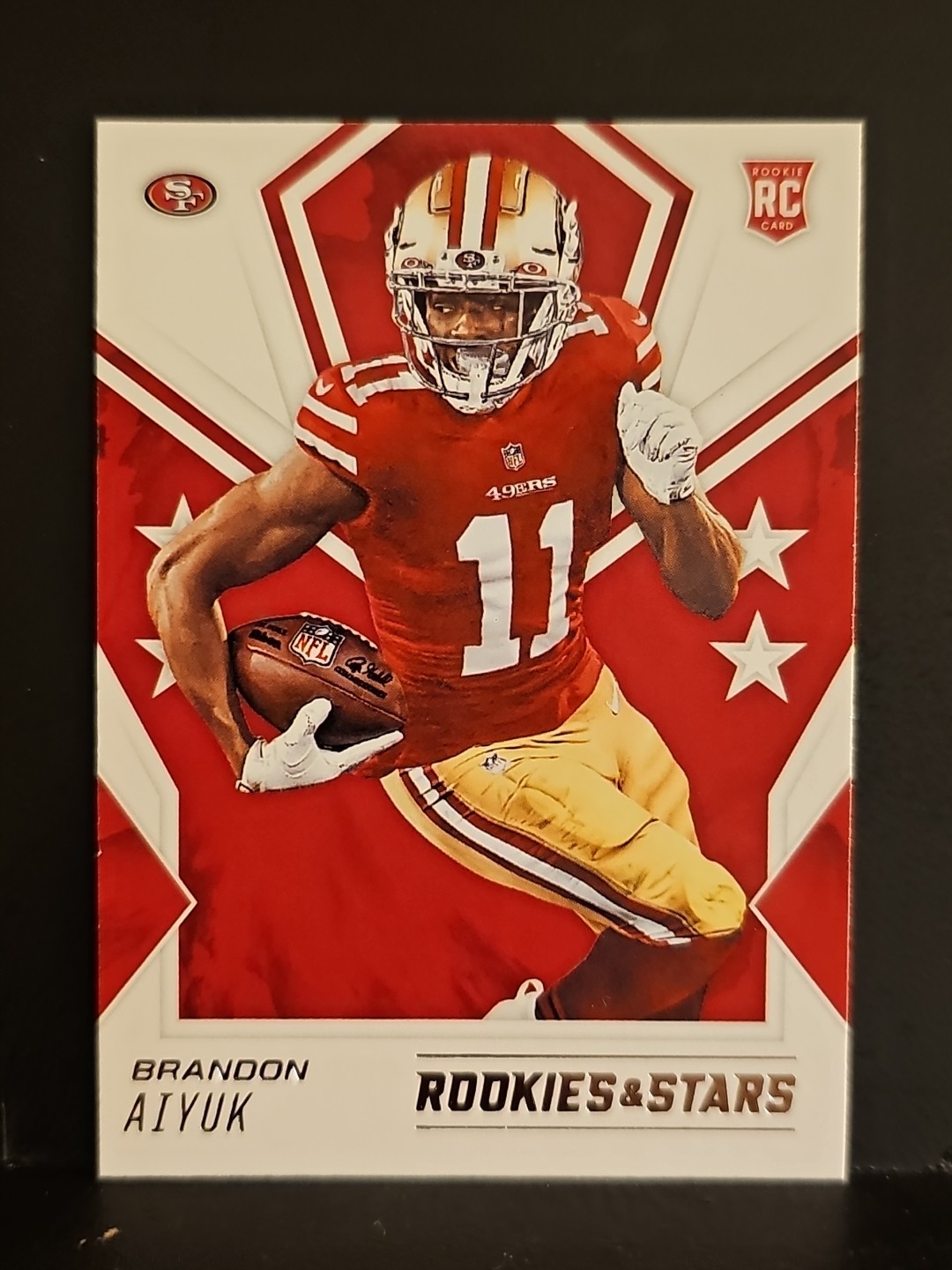 2020 Rookies and Stars #124 Brandon Aiyuk RC 49ERS