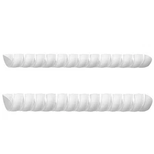 2 Pcs Plastic Tree Bark Protectors Tree Trunk Tube Wraps for Garden Protection