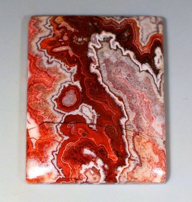 57 Ct 5X29X35 mm Natural Crazy Lace Agate Rectangle Cabochon Gemstone KE-585