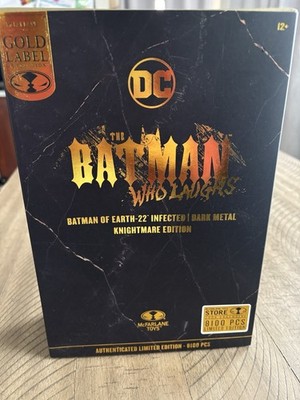McFarlane Toys Batman Who Laughs Knightmare Gold Label Limited Action Figure