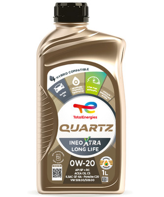 Total Energies QUARTZ INEO XTRA LONG LIFE 0W-20 Motoröl 1 Liter VW 508 00 509 00